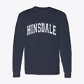 Hinsdale New Hampshire Varsity Classic Long Sleeve T-Shirt additional view 1