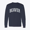 Beaver Utah Varsity Classic Long Sleeve T-Shirt additional view 1