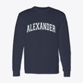 Alexander Arkansas Varsity Classic Long Sleeve T-Shirt additional view 1