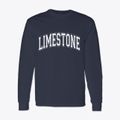 Limestone Maine Varsity Classic Long Sleeve T-Shirt additional product view 1