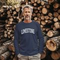Limestone Maine Varsity Classic Long Sleeve T-Shirt additional product view 2