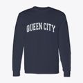Queen City Texas Varsity Classic Long Sleeve T-Shirt additional view 1
