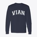 Vian Oklahoma Varsity Classic Long Sleeve T-Shirt additional view 1