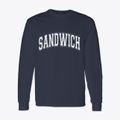 Sandwich New Hampshire Varsity Classic Long Sleeve T-Shirt additional view 1