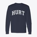 Hurt Virginia Varsity Classic Long Sleeve T-Shirt additional product view 1