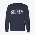 Sidney Illinois Varsity Classic Long Sleeve T-Shirt additional product view 1