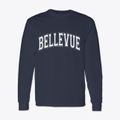 Bellevue Washington Varsity Classic Long Sleeve T-Shirt additional view 1