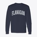 Flanagan Illinois Varsity Classic Long Sleeve T-Shirt additional product view 1