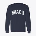 Waco Texas Varsity Classic Long Sleeve T-Shirt additional product view 1