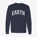 Earth Texas Varsity Classic Long Sleeve T-Shirt additional view 1