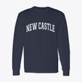 New Castle New Hampshire Varsity Classic Long Sleeve T-Shirt additional view 1