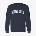 Homer Glen Illinois Varsity Classic Long Sleeve T-Shirt additional view 1