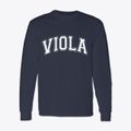 Viola Illinois Varsity Classic Long Sleeve T-Shirt additional product view 1