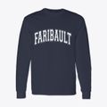 Faribault Minnesota Varsity Classic Long Sleeve T-Shirt additional view 1