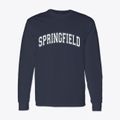 Springfield Illinois Varsity Classic Long Sleeve T-Shirt additional product view 1