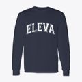 Eleva Wisconsin Varsity Classic Long Sleeve T-Shirt additional product view 1