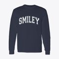 Smiley Texas Varsity Classic Long Sleeve T-Shirt additional product view 1