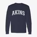 Akins Oklahoma Varsity Classic Long Sleeve T-Shirt additional view 1