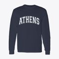 Athens Vermont Varsity Classic Long Sleeve T-Shirt additional product view 1