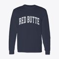 Red Butte Wyoming Varsity Classic Long Sleeve T-Shirt additional view 1
