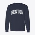 Benton New Hampshire Varsity Classic Long Sleeve T-Shirt additional view 1