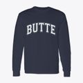 Butte Nebraska Varsity Classic Long Sleeve T-Shirt additional view 1