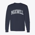 Maxwell Nebraska Varsity Classic Long Sleeve T-Shirt additional product view 1