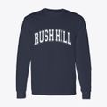 Rush Hill Missouri Varsity Classic Long Sleeve T-Shirt additional view 1