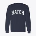 Hatch Utah Varsity Classic Long Sleeve T-Shirt additional product view 1