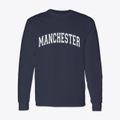 Manchester Kansas Varsity Classic Long Sleeve T-Shirt additional view 1