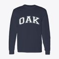 Oak Nebraska Varsity Classic Long Sleeve T-Shirt additional view 1