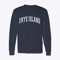 Frye Island Maine Varsity Classic Long Sleeve T-Shirt additional view 1