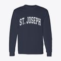 St. Joseph Missouri Varsity Classic Long Sleeve T-Shirt additional view 1