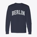 Berlin New Hampshire Varsity Classic Long Sleeve T-Shirt additional view 1