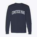 Comstock Park Michigan Varsity Classic Long Sleeve T-Shirt additional view 1