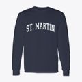 St. Martin Mississippi Varsity Classic Long Sleeve T-Shirt additional view 1