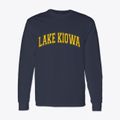 Lake Kiowa Texas Varsity Classic Long Sleeve T-Shirt additional view 1