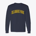 Delaware Park New Jersey Varsity Classic Long Sleeve T-Shirt additional view 1