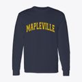 Mapleville Maryland Varsity Classic Long Sleeve T-Shirt additional view 1