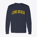 Long Beach Mississippi Varsity Classic Long Sleeve T-Shirt additional view 1