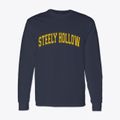 Steely Hollow Oklahoma Varsity Classic Long Sleeve T-Shirt additional product view 1