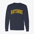 Bayonne New Jersey Varsity Classic Long Sleeve T-Shirt additional view 1