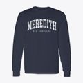 Meredith New Hampshire Urban Vibe Classic Long Sleeve T-Shirt additional view 1