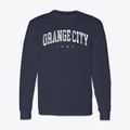 Orange City Iowa Urban Vibe Classic Long Sleeve T-Shirt additional view 1
