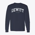 Dewitt Iowa Urban Vibe Classic Long Sleeve T-Shirt additional view 1