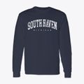 South Haven Michigan Urban Vibe Classic Long Sleeve T-Shirt additional view 1
