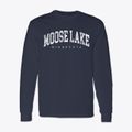 Moose Lake Minnesota Urban Vibe Classic Long Sleeve T-Shirt additional view 1