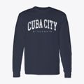 Cuba City Wisconsin Urban Vibe Classic Long Sleeve T-Shirt additional view 1
