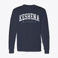 Keshena Wisconsin Urban Vibe Classic Long Sleeve T-Shirt additional view 1