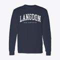Langdon New Hampshire Urban Vibe Classic Long Sleeve T-Shirt additional view 1